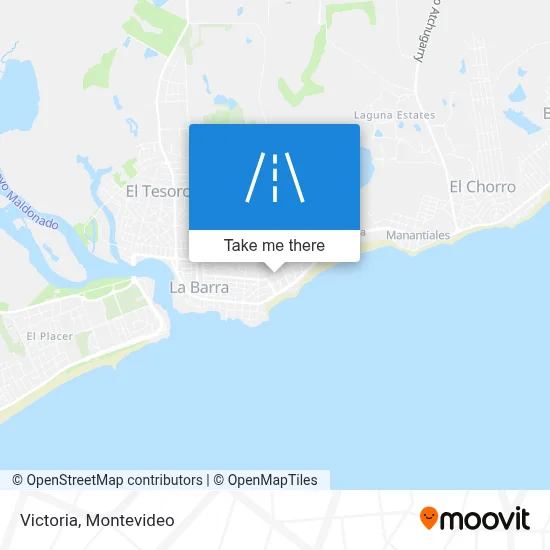 Victoria map