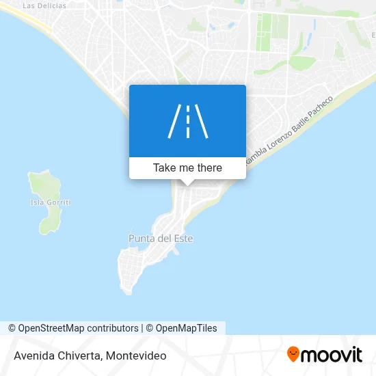 Avenida Chiverta map