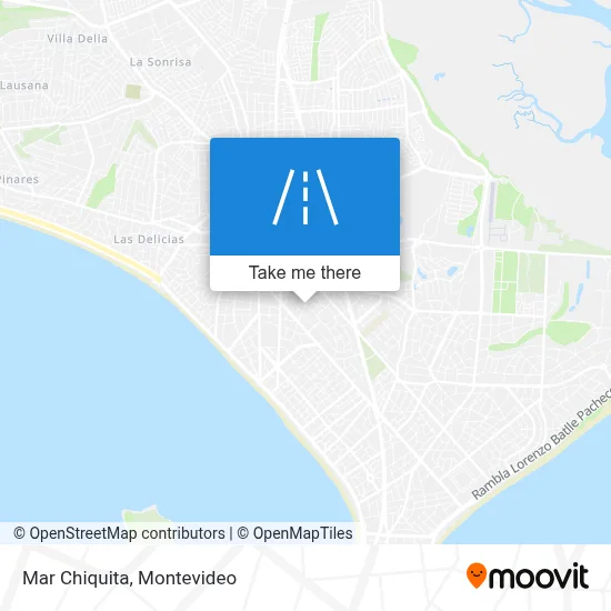 Mar Chiquita map