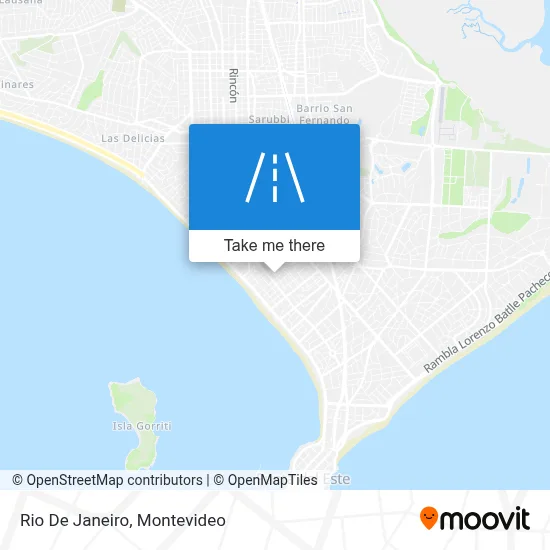 Rio De Janeiro map