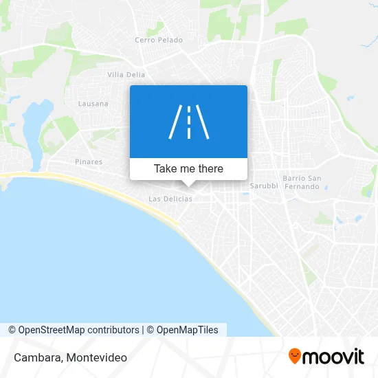 Cambara map