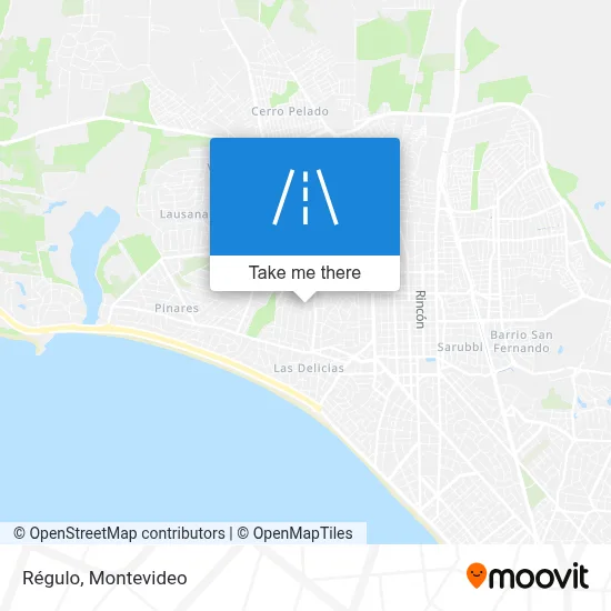Régulo map
