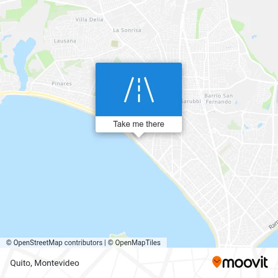 Quito map