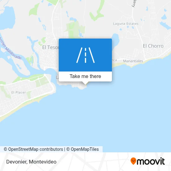 Devonier map