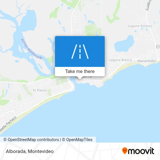 Alborada map