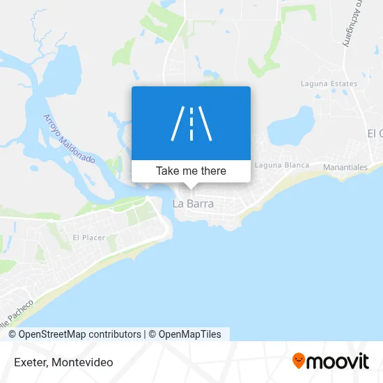 Exeter map