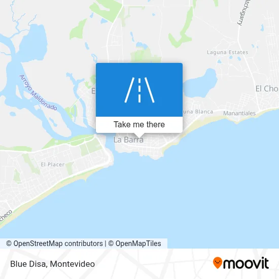 Blue Disa map