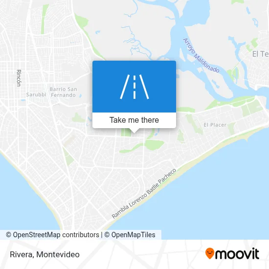Rivera map