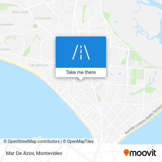 Mar De Azov map