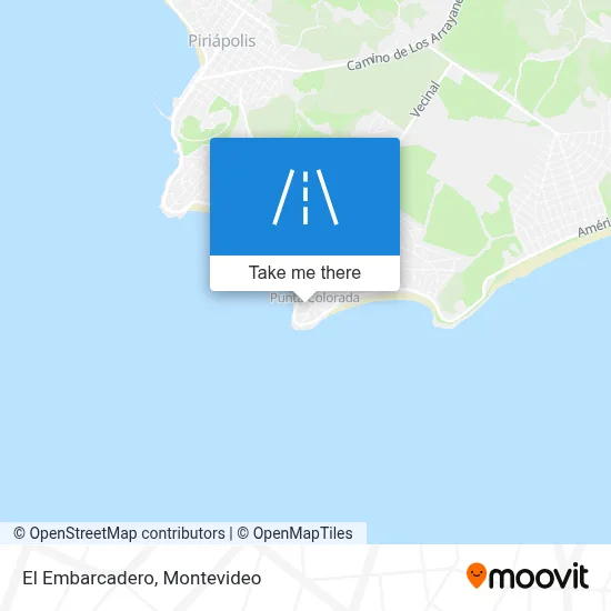 El Embarcadero map