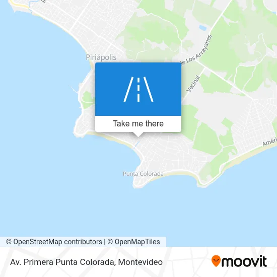 Av. Primera Punta Colorada map