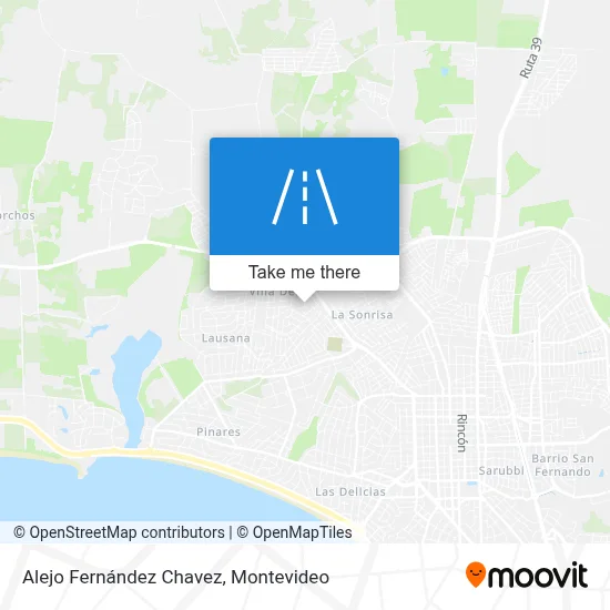 Alejo Fernández Chavez map