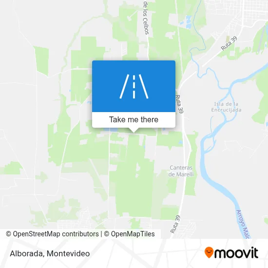 Alborada map