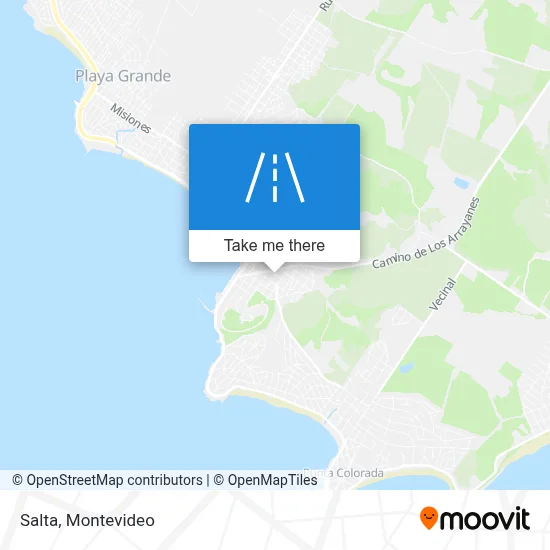 Salta map