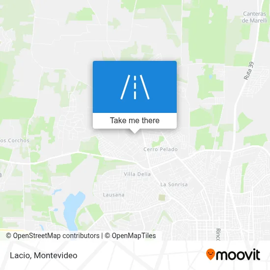 Lacio map