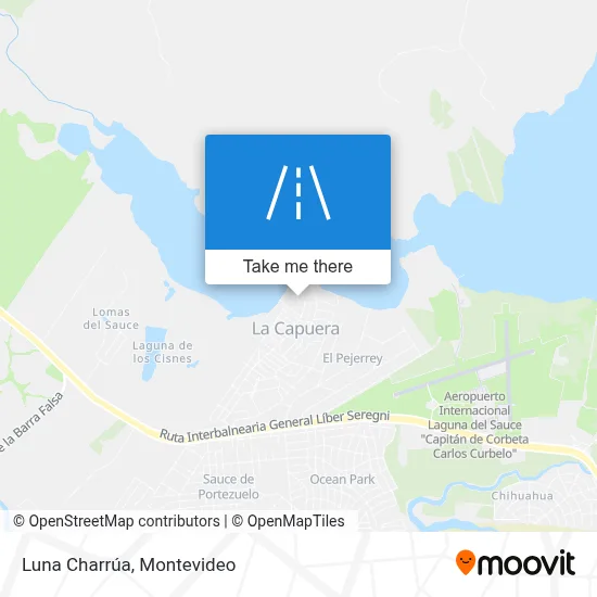Luna Charrúa map