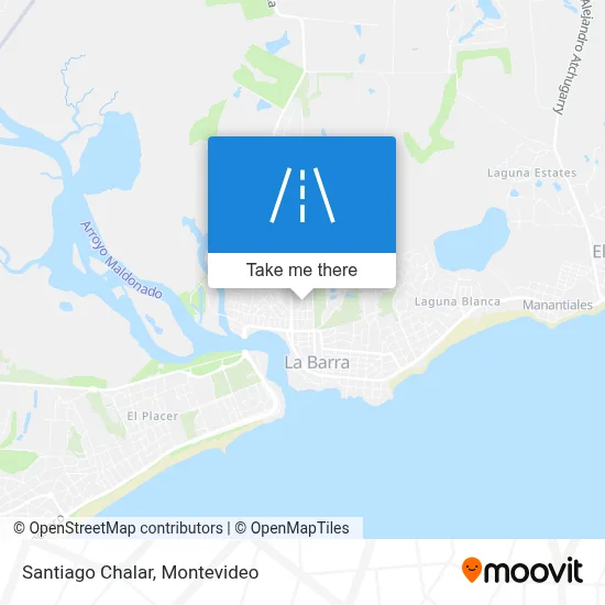 Santiago Chalar map