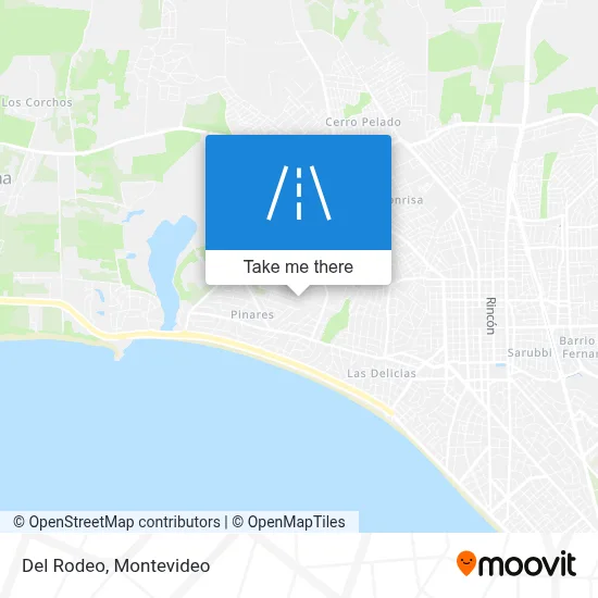 Del Rodeo map