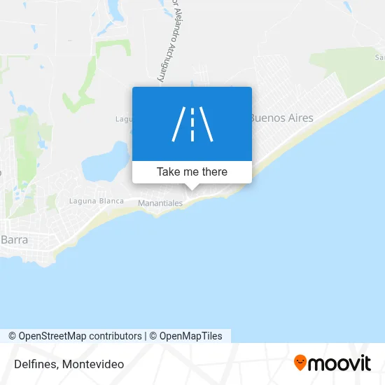Delfines map