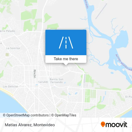 Matías Alvarez map