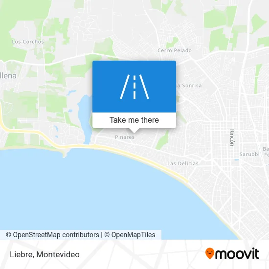 Liebre map