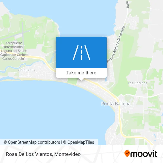Rosa De Los Vientos map