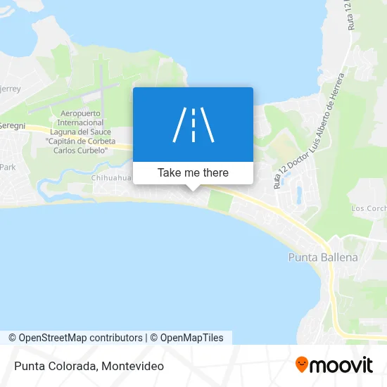 Punta Colorada map