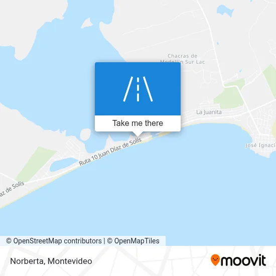 Norberta map