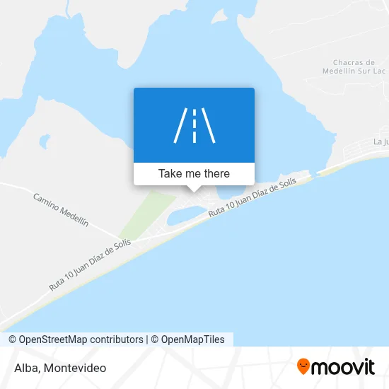 Alba map