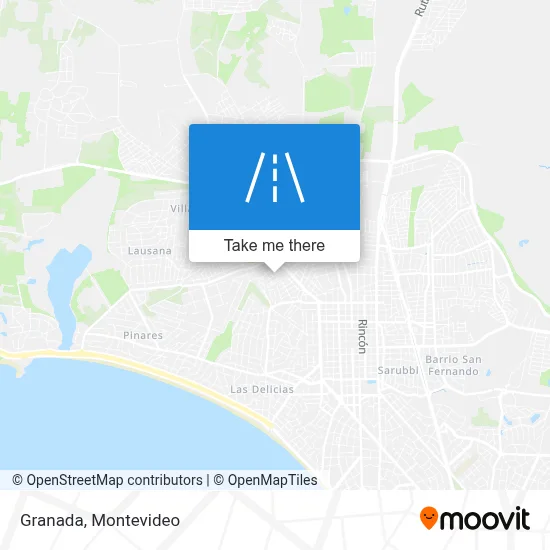 Granada map