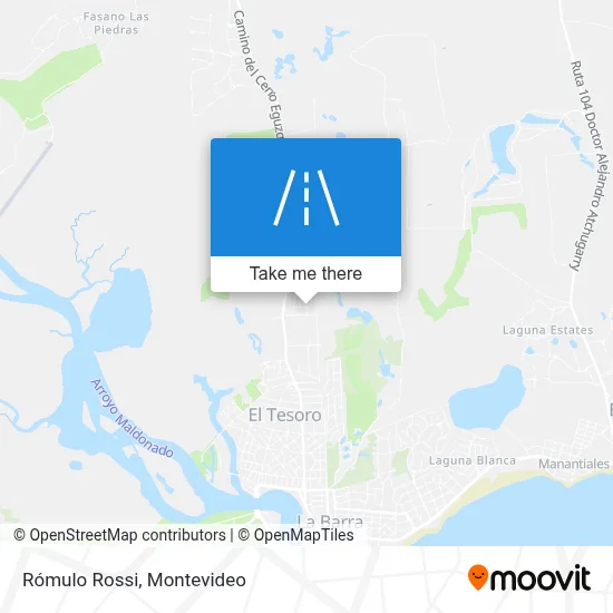 Rómulo Rossi map