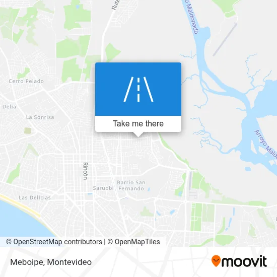 Meboipe map