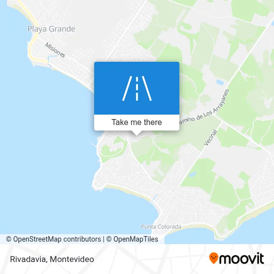 Rivadavia map
