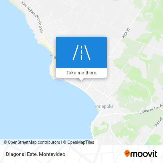 Diagonal Este map