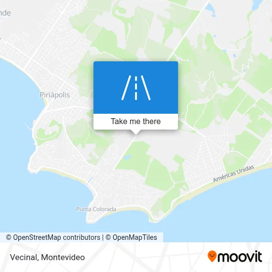 Vecinal map