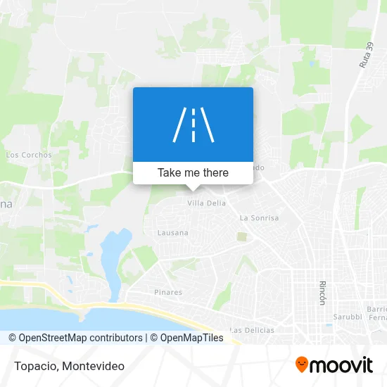 Topacio map