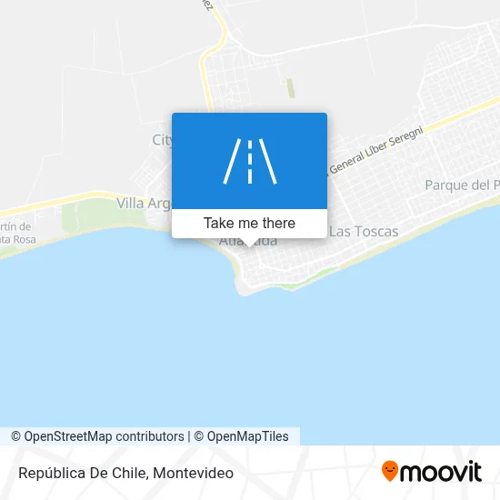 República De Chile map