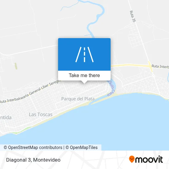Diagonal 3 map