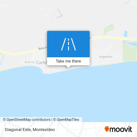 Diagonal Este map
