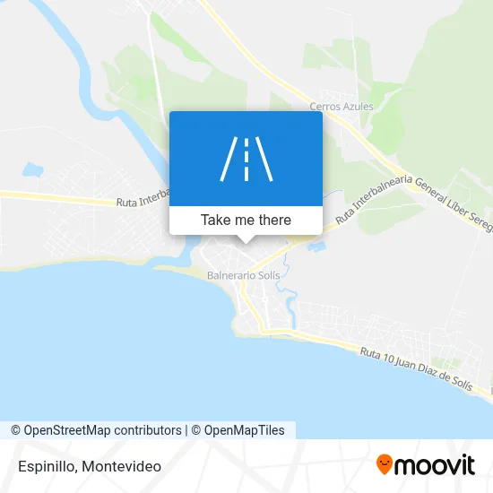 Espinillo map