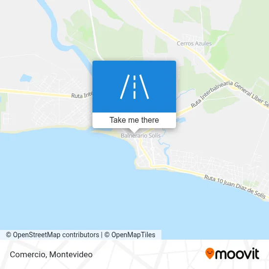 Comercio map