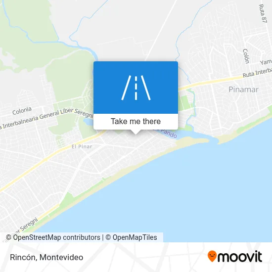 Rincón map