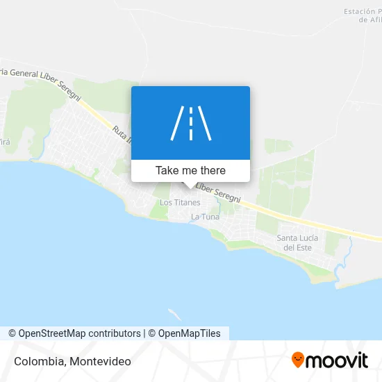 Colombia map