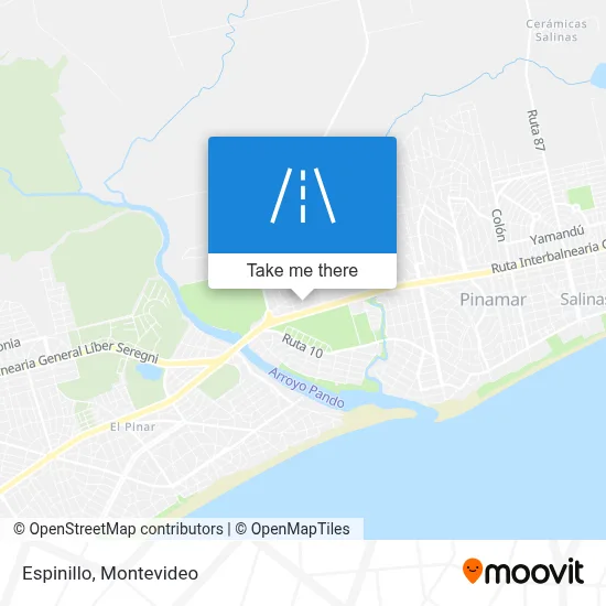 Espinillo map