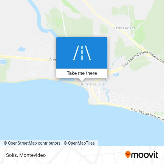 Solís map