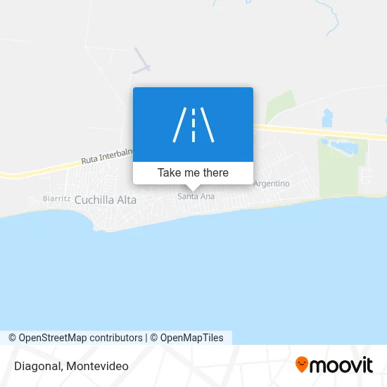 Diagonal map