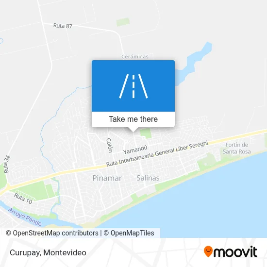 Curupay map