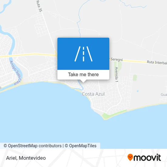 Ariel map