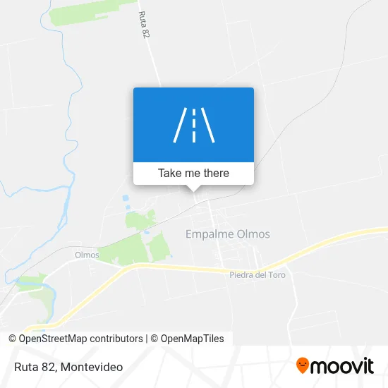 Ruta 82 map