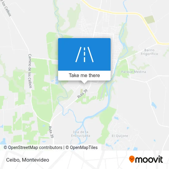 Ceibo map